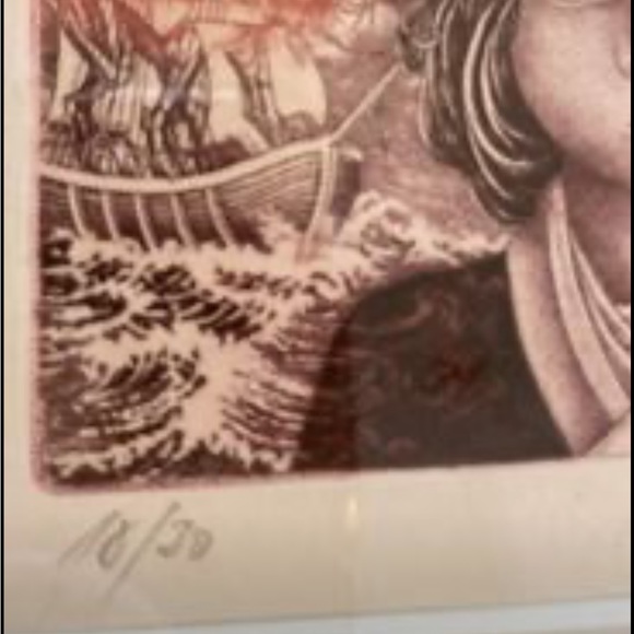 Josef Dudek - Beautiful Tales of Narnia Etching - Picture 2 of 7